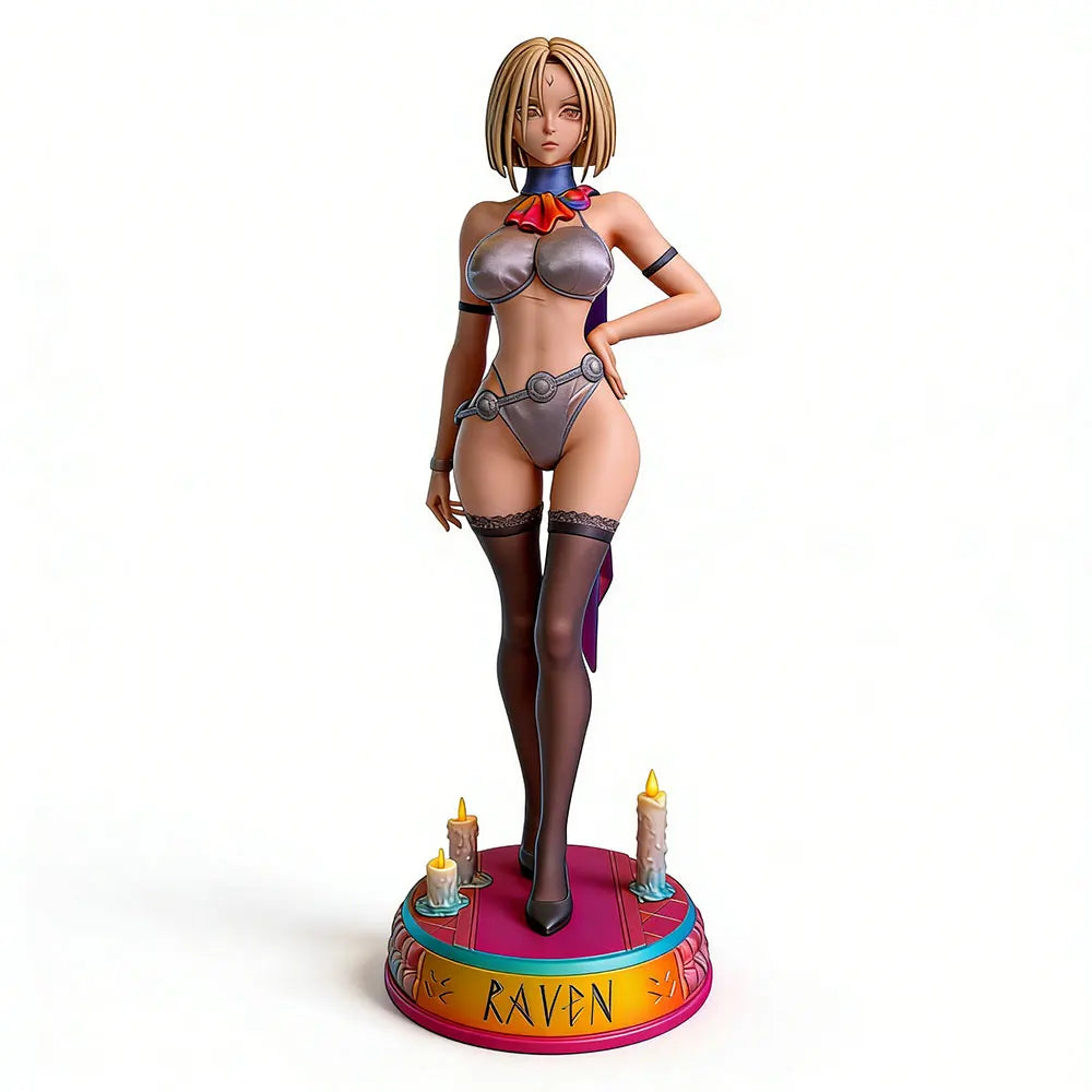 1/24 Blonde Female, Resin Model Figure Kit, Unassembled and Unpainted