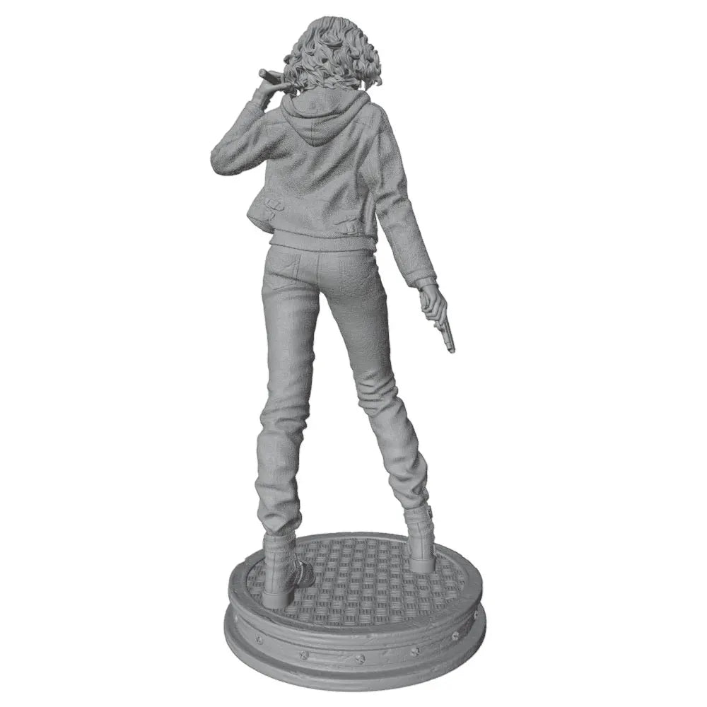 1/24 Modern Anime Female, Resin Model Figure Kit, Anime Theme, Unassembled and Unpainted