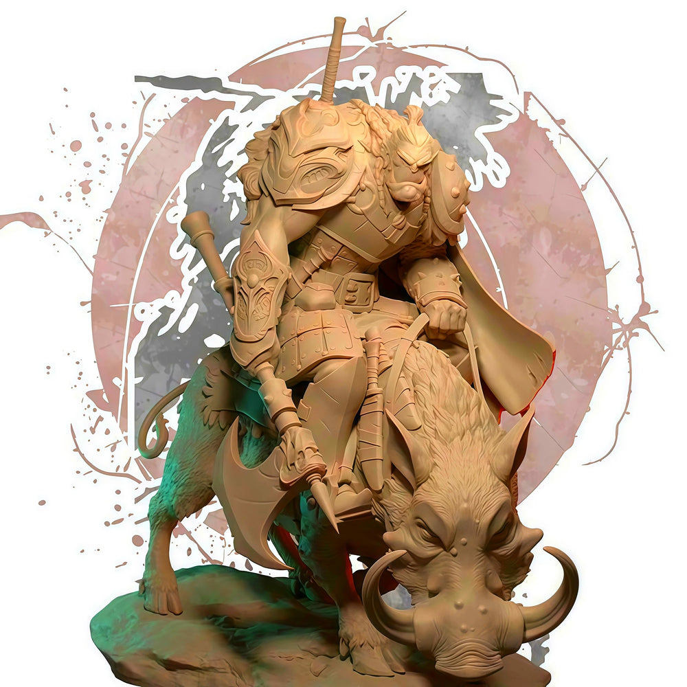 1/24 Goddess in Ornate Robes Holding Cherub, Resin Model Figure Kit, Fantasy Theme, Unassembled and Unpainted