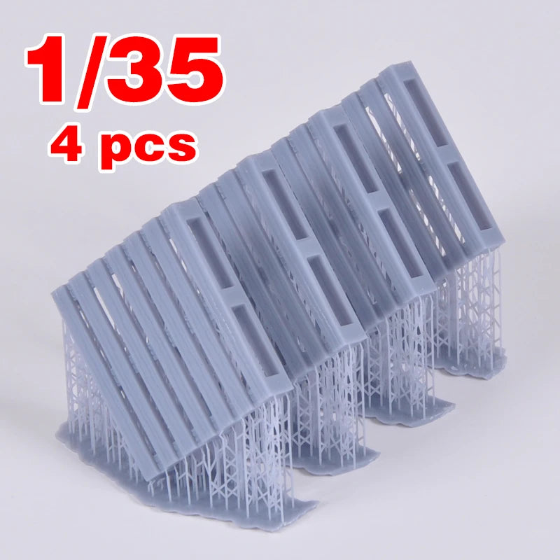 1/35 Modern Warehouse Equipment & Pallets, Resin Model Terrain Kit, Unpainted