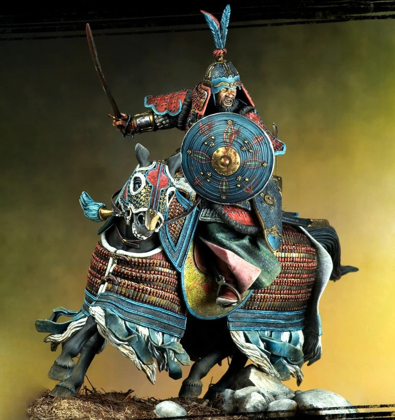 1/20 Ancient Heavy Cavalry Warrior, Resin Model Figure Kit, Unassembled and Unpainted