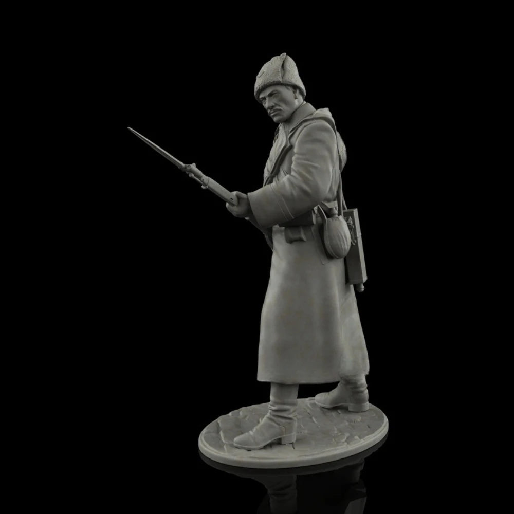 75mm Cold War Russian Infantry, Resin Model Figure Kit, Unassembled and Unpainted