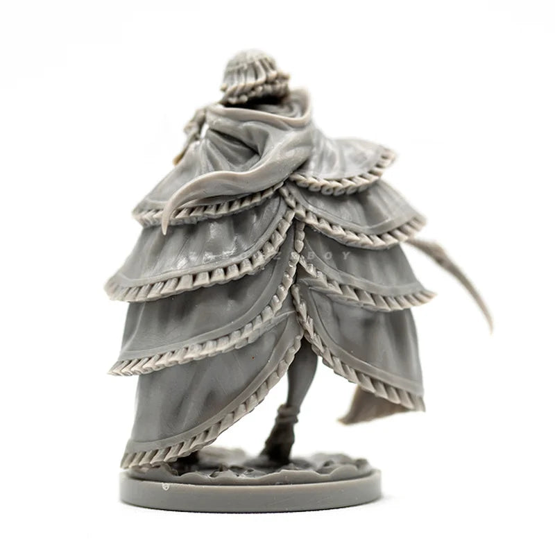 38mm Night Guardian Warrior, Resin Model Figure Kit, Fantasy Theme, Unassembled and Unpainted