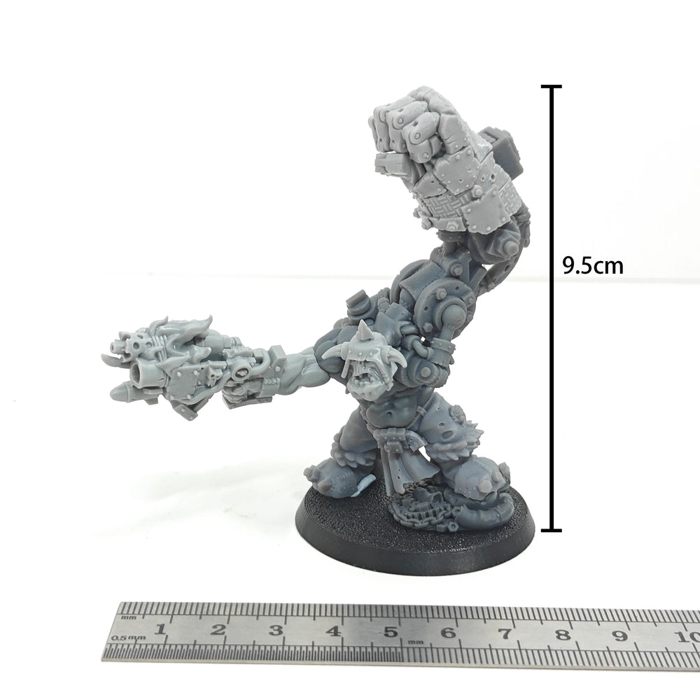 Gothic Armored Chaos Warrior, Resin Model Figure Kit, Sci-Fi Theme, Unassembled and Unpainted