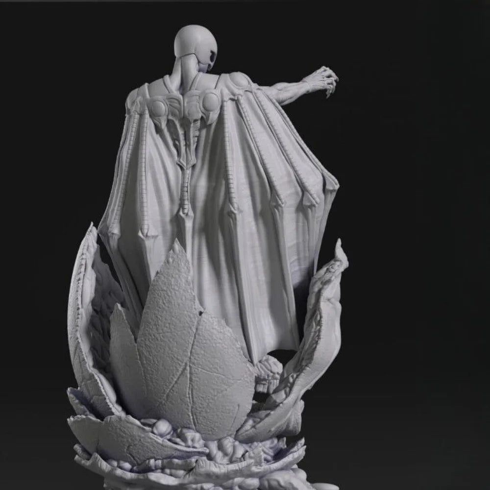 Dark Fantasy Demon Winged Humanoid, Resin Model Figure Kit, Fantasy Theme, Unassembled and Unpainted