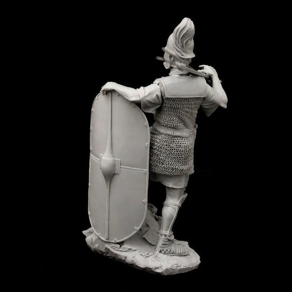 75mm Ancient Roman Legion Soldier, Resin Model Figure Kit, Unassembled and Unpainted