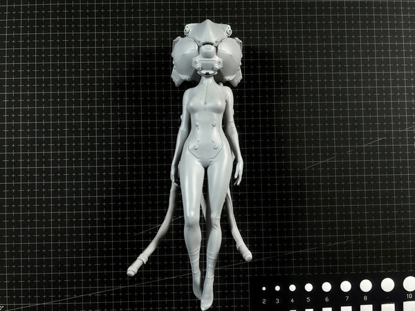1/12 Alien Jellyfish Leader, Resin Model Figure Kit, Sci-Fi Theme, Unassembled and Unpainted