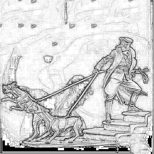 1/24 Adventurer with Skeletal Companion, 2 Figures, Resin Model Figure Kit, Fantasy Theme, Unassembled and Unpainted