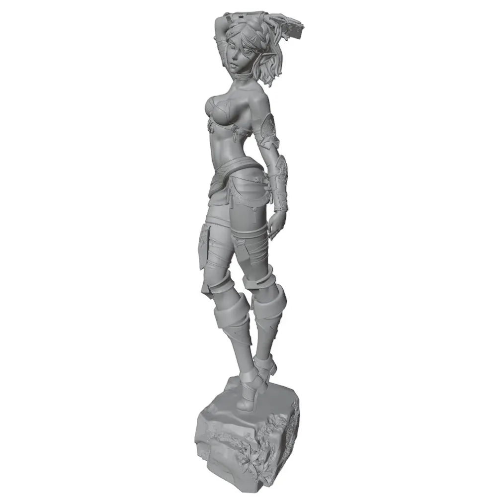 75mm Female Fantasy, Resin Model Figure Kit, Unassembled and Unpainted