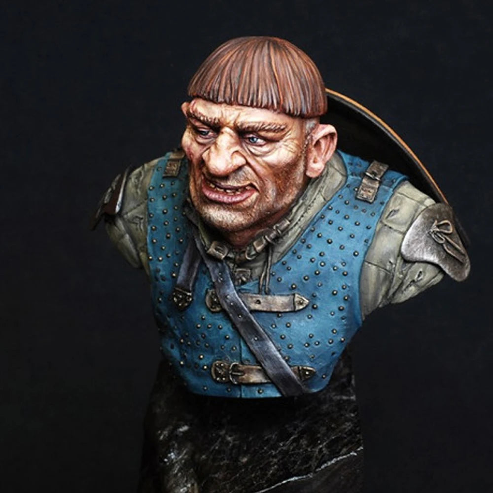 1/9 Modern Mercenary Soldier, Resin Model Bust Kit, Unassembled and Unpainted