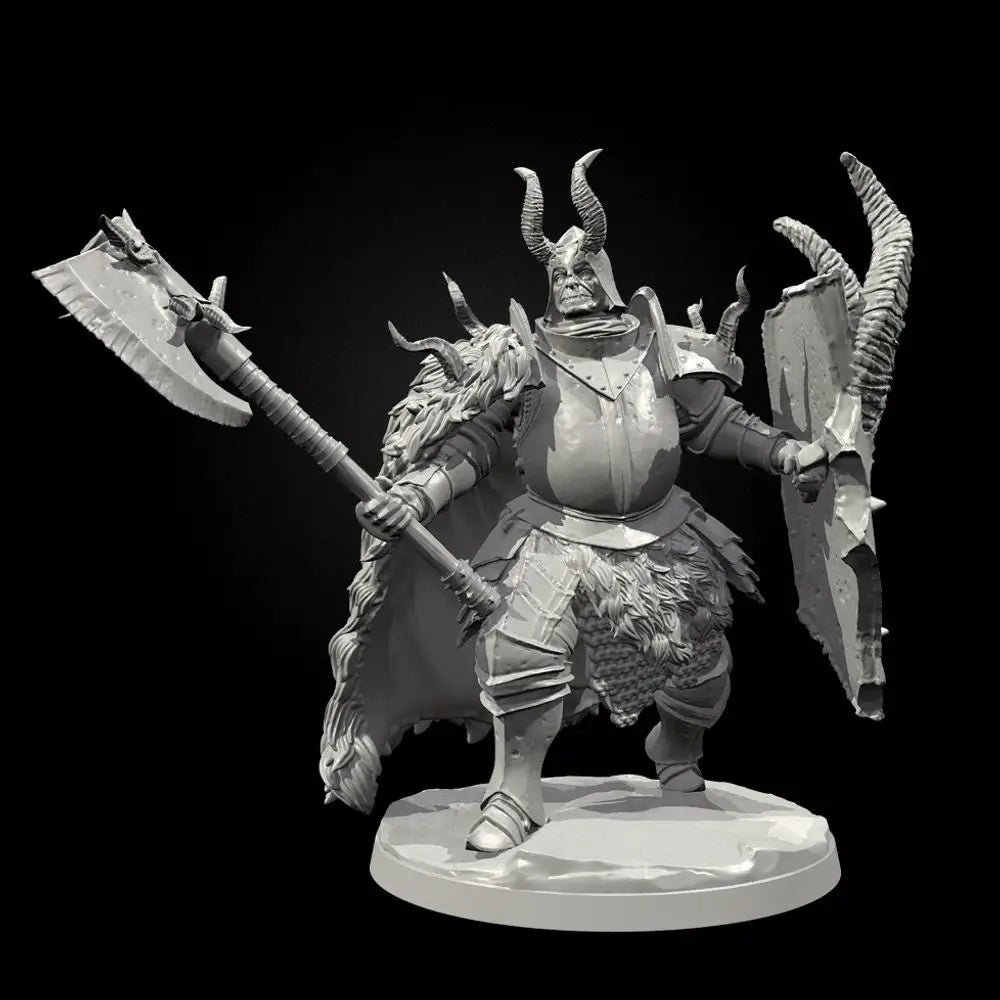 50mm Imperial Guard, Resin Model Figure Kit, Fantasy Theme, Unassembled and Unpainted