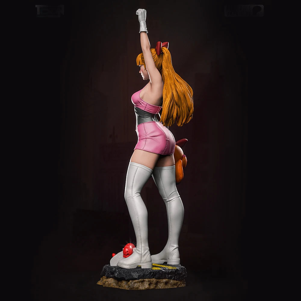 1/24 Flame Sorceress, Resin Model Figure Kit, Anime Theme, Unassembled and Unpainted