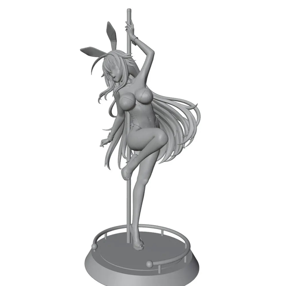 1/24 Sorceress with Horn and Staff, Resin Model Figure Kit, Anime Theme, Unassembled and Unpainted