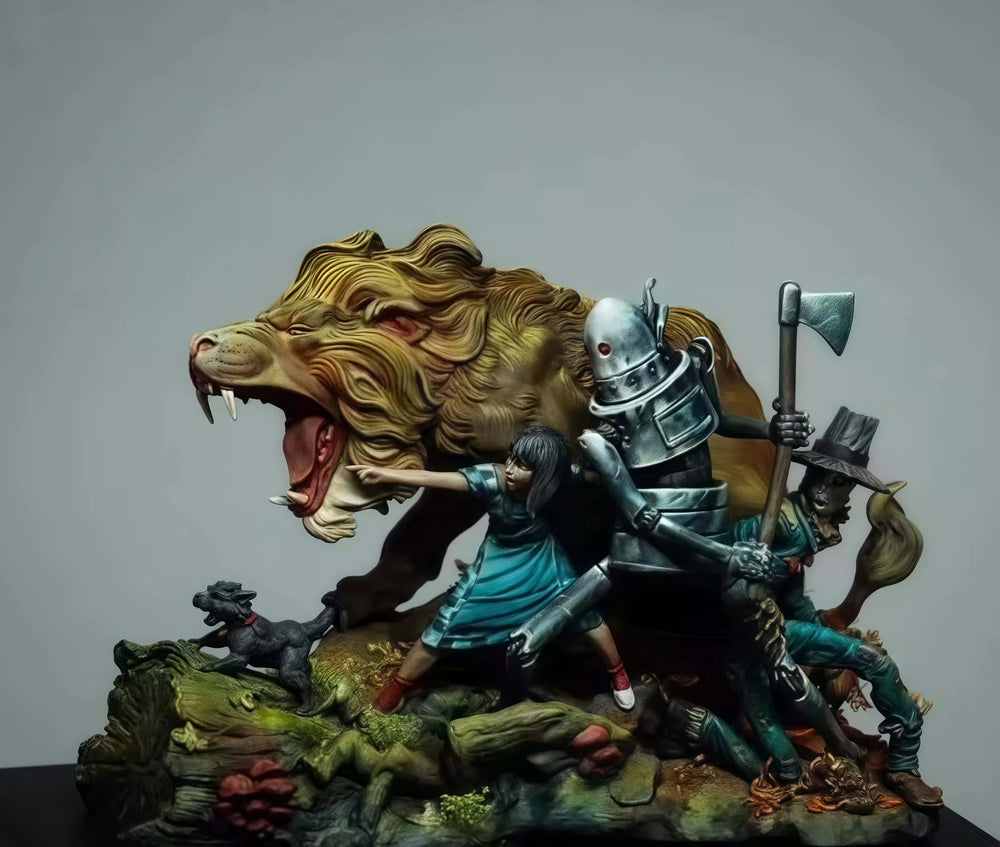 1/24 Young Warrior with Beast Mount, Resin Model Figure Kit, Fantasy Theme, Unassembled and Unpainted