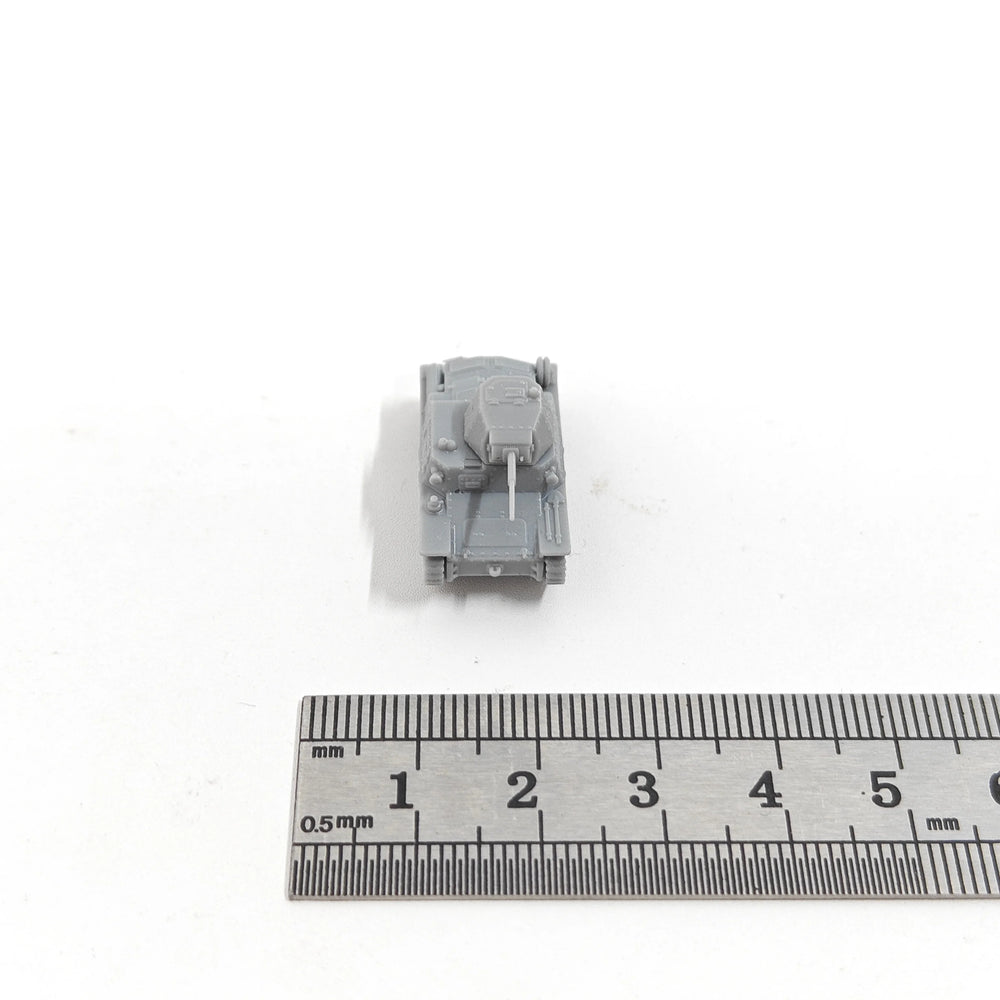 1/144 WWII Italian L6/40 Light Tank, Resin Model Vehicle Kit, Unassembled and Unpainted