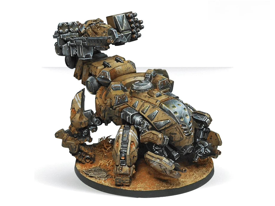 70mm Heavy Armored Walker, Resin Model Vehicle Kit, Sci-Fi Theme, Unassembled and Unpainted