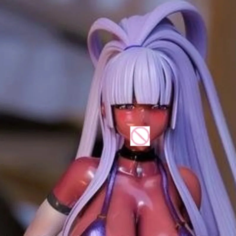 1/24 Cartoon Bodybuilding Girl, Resin Model Figure Kit, Anime Theme, Unassembled and Unpainted