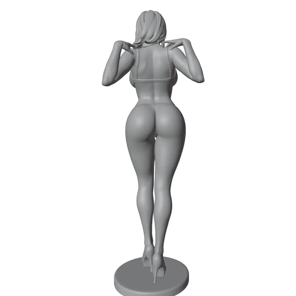 1/24 Female Pinup, 2 Figures, Resin Model Figure Kit, Unassembled and Unpainted