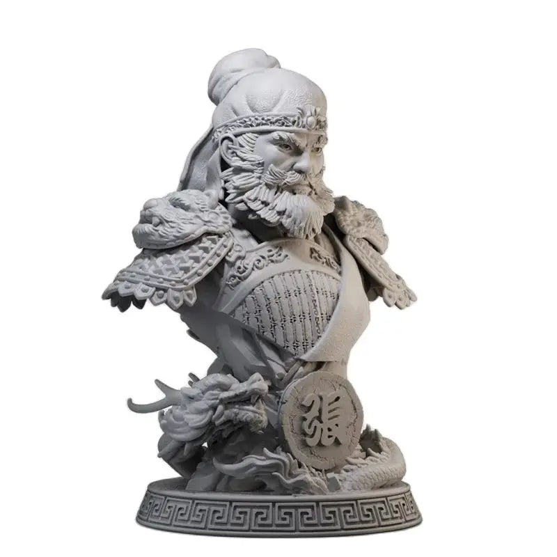 1/10 Ancient Three Kingdoms Generals, 6 Figures, Resin Model Bust Kit, Unassembled and Unpainted