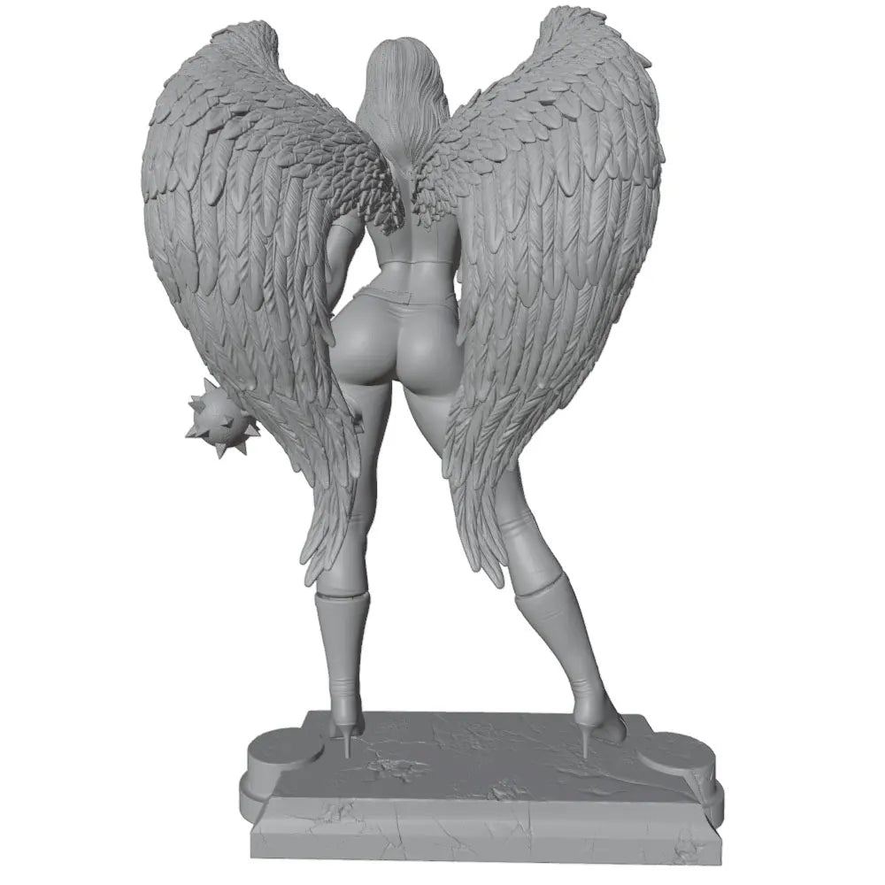 1/24 Winged Angel Demon, Resin Model Figure Kit, Fantasy Theme, Unassembled and Unpainted