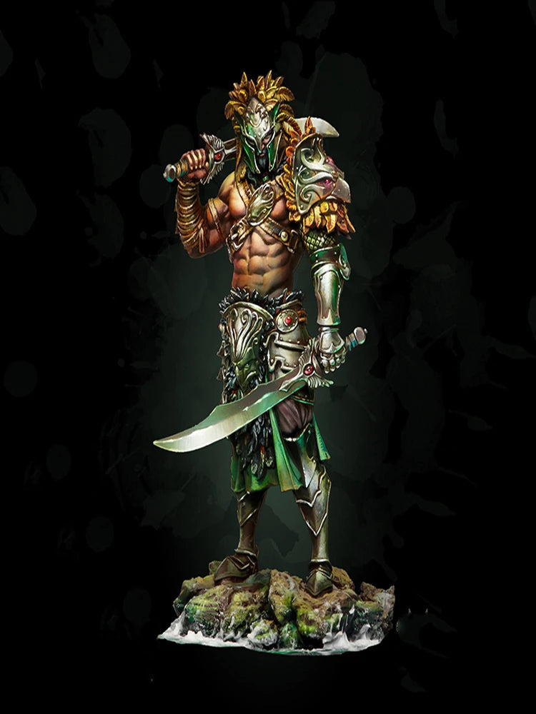 1/24 Ancient Warrior, Resin Model Figure Kit, Fantasy Theme, Unassembled and Unpainted