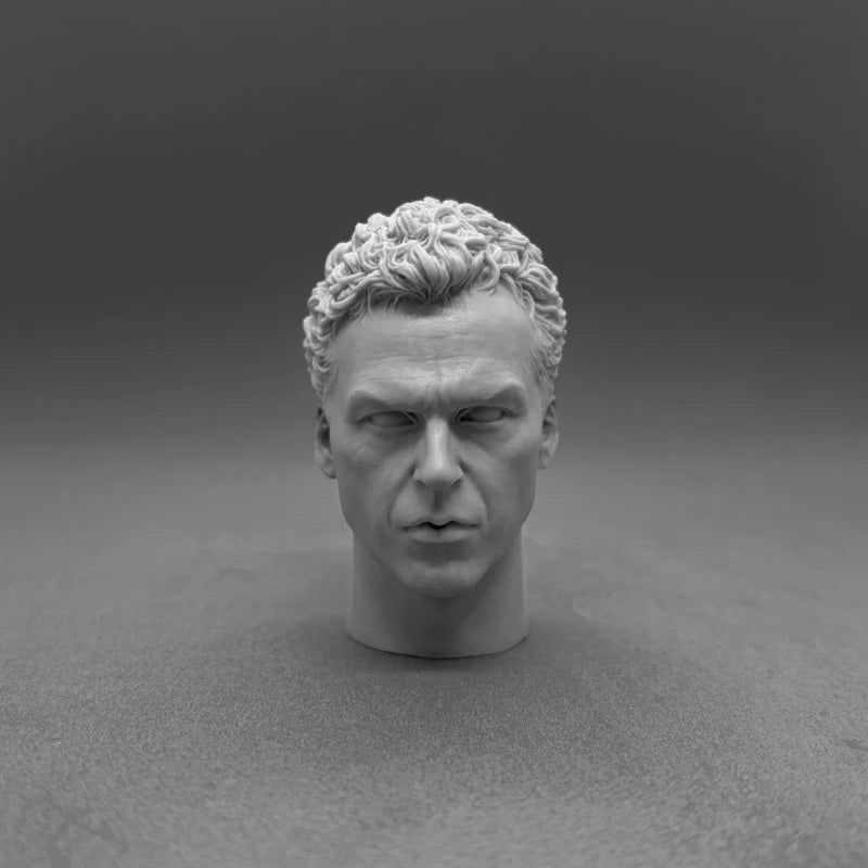 1/6 Movie Superhero & Villain Heads, 8 Figures, Resin Model Figure Kit, Unassembled and Unpainted