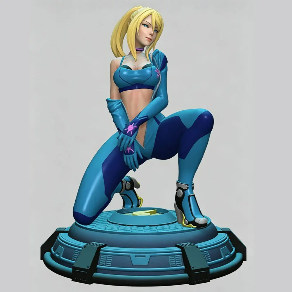1/24 1/24 Sci-Fi Pin-Up, Resin Model Figure Kit, Unassembled and Unpainted
