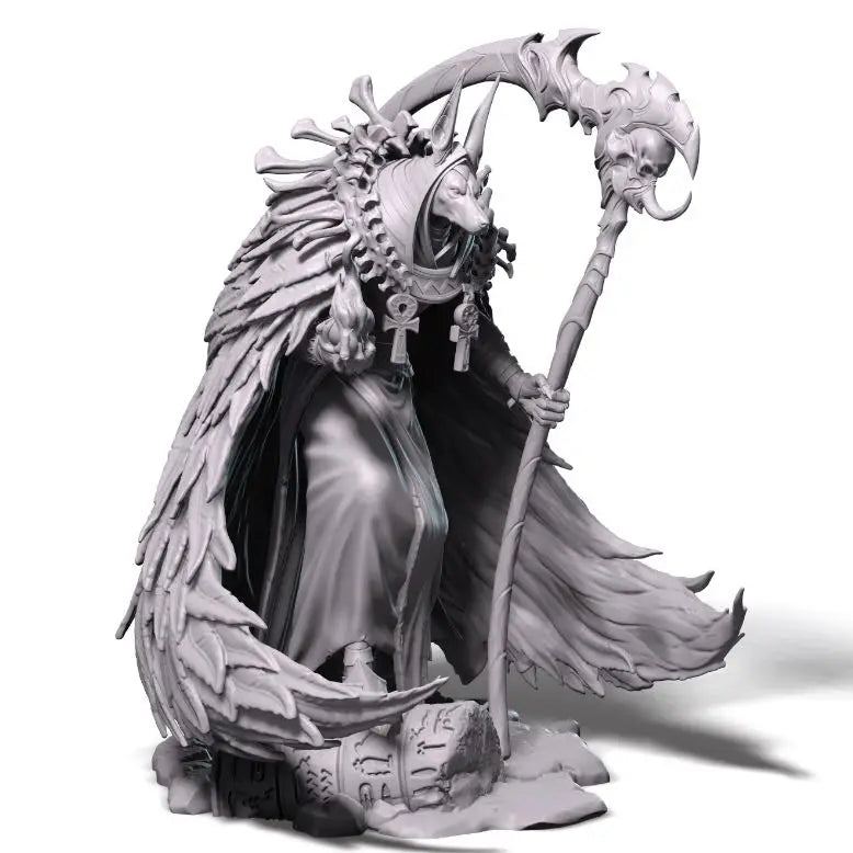 1/24 Dark Fantasy Reaper, Resin Model Figure Kit, Fantasy Theme, Unassembled and Unpainted