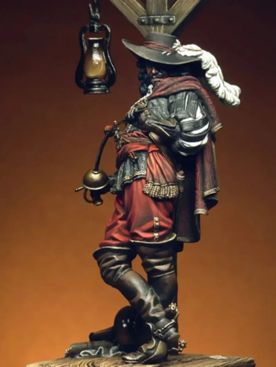 1/24 Pirate Buccaneer, Resin Model Figure Kit, Fantasy Theme, Unassembled and Unpainted