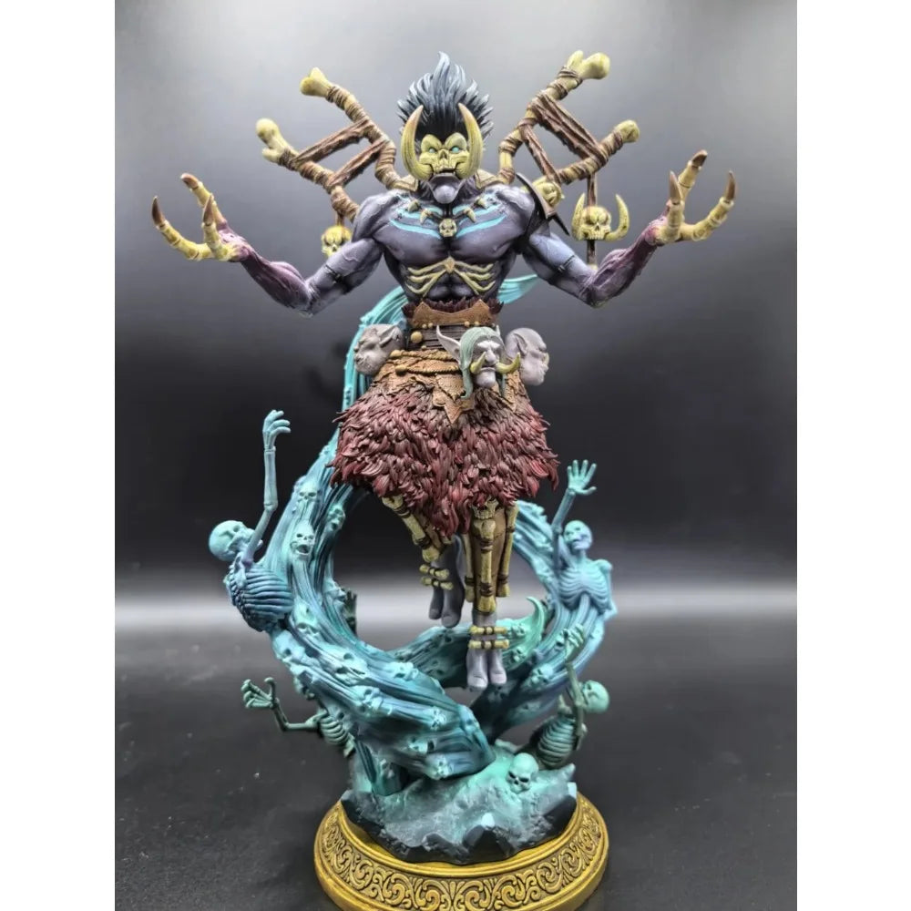 150mm Troll Tribe Death Loa, Resin Model Figure Kit, Fantasy Theme, Unassembled and Unpainted