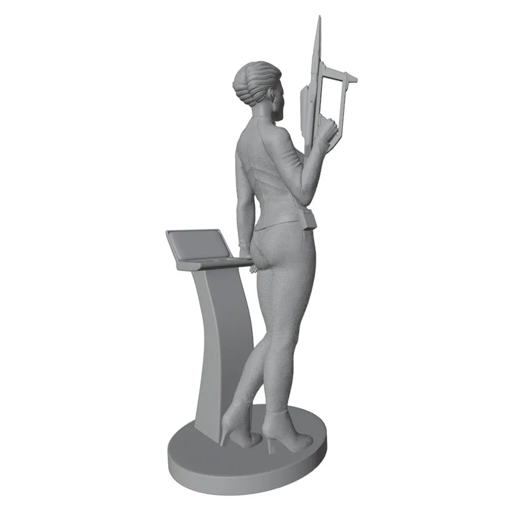 75mm Tactical Warrior, Resin Model Figure Kit, Unassembled and Unpainted