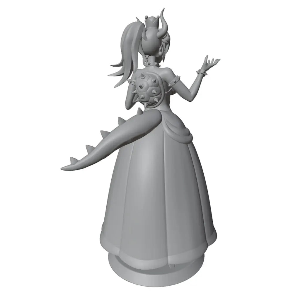 1/24 Demoness in Elegant Gown, Resin Model Figure Kit, Fantasy Theme, Unassembled and Unpainted