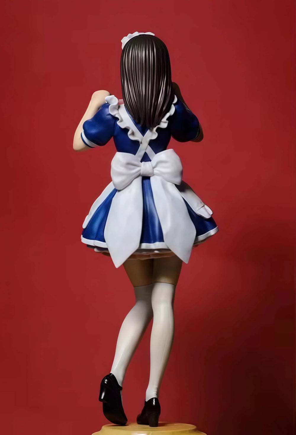1/12 Maid Adjusting Headpiece, Resin Model Figure Kit, Anime Theme, Unassembled and Unpainted