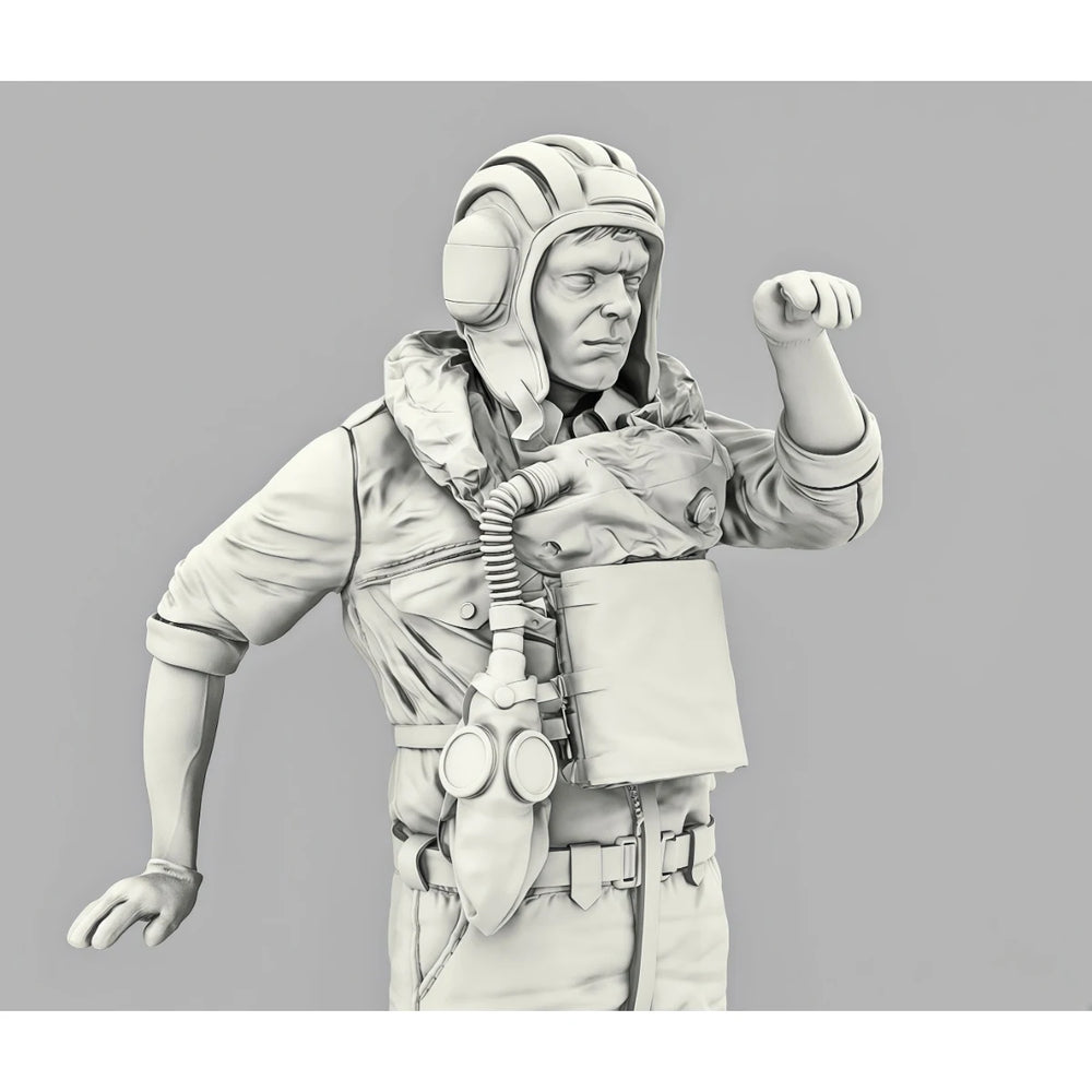 1/35 Modern Soviet Stormtroopers with Fortified Bunker, 7 Figures, Resin Model Figure Kit, Unassembled and Unpainted