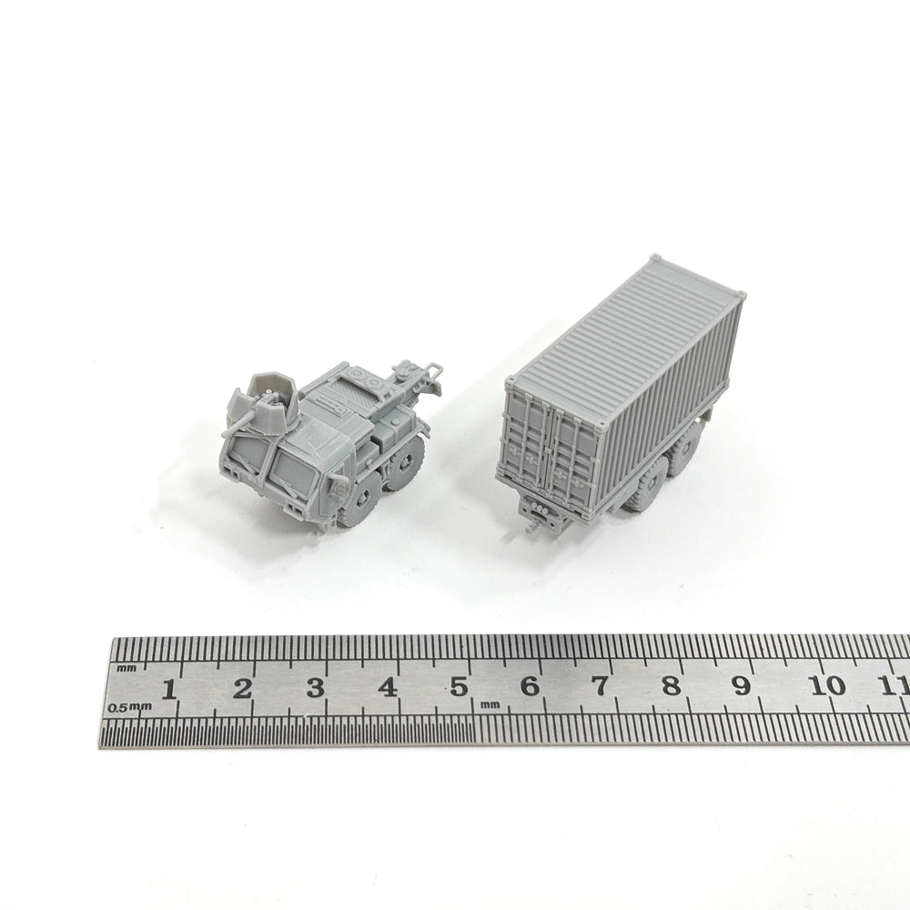 1/144 Modern M977 HEMTT Heavy Truck, Resin Model Vehicle Kit, Unassembled and Unpainted