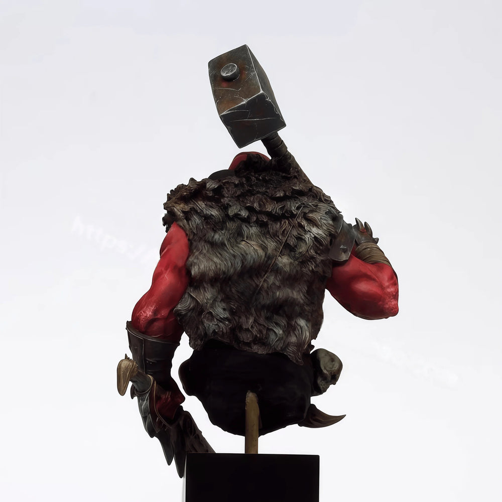 1/10 Dark Fantasy War Envoy, Resin Model Bust Kit, Fantasy Theme, Unassembled and Unpainted