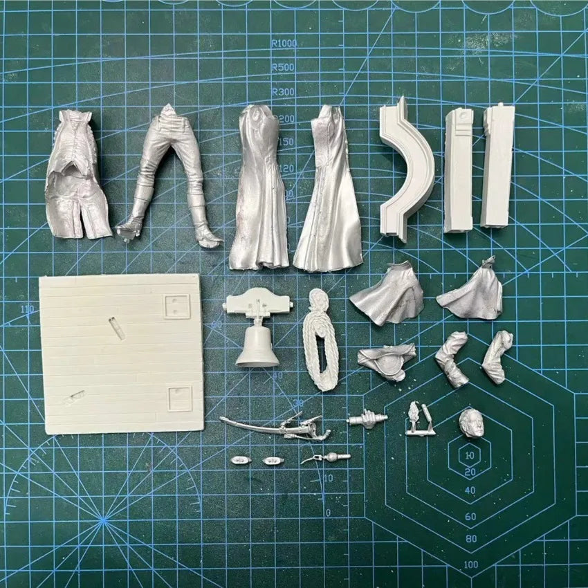 75mm Napoleonic Royal Navy Captain, Resin Model Figure Kit, Unassembled and Unpainted