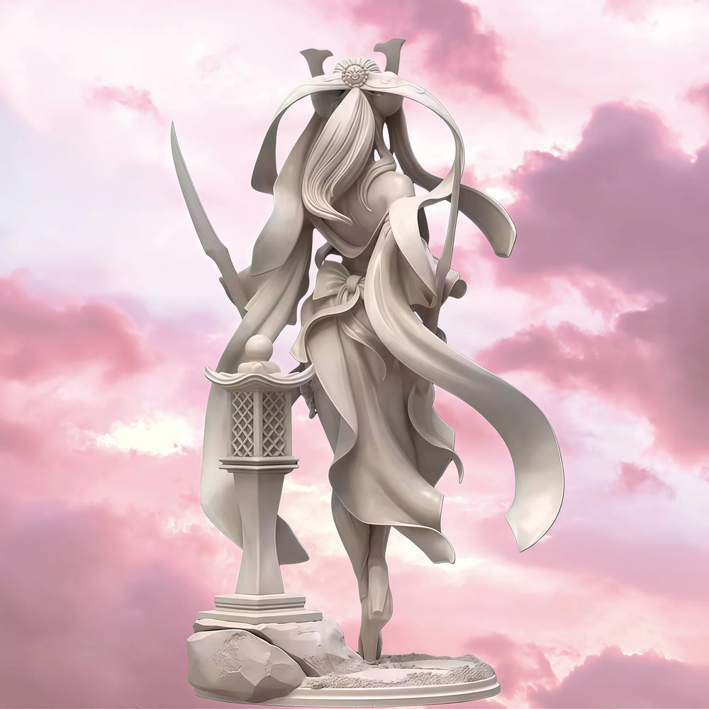 1/24 Warrior Princess, 3 Figures, Resin Model Figure Kit, Fantasy Theme, Unassembled and Unpainted