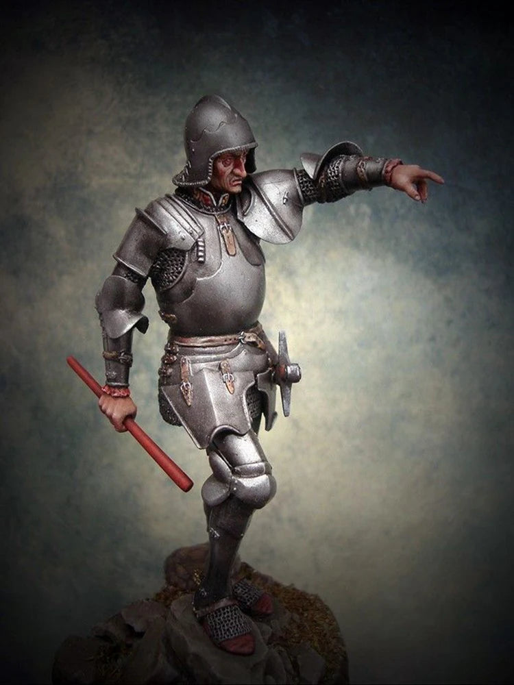 1/24 Ancient Armored Knight, Resin Model Figure Kit, Unassembled and Unpainted