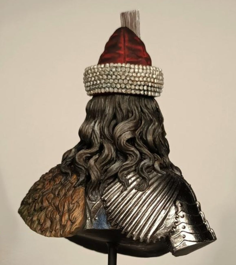 1/10 Medieval Vlad Tepes, Resin Model Bust Kit, Unassembled and Unpainted