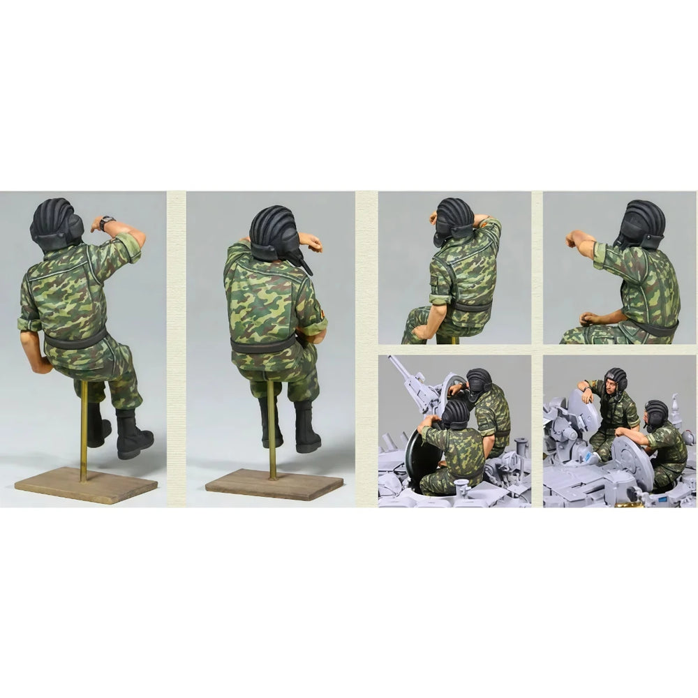1/35 Modern Infantry in Digital Camouflage, 2 Figures, Resin Model Figure Kit, Unassembled and Unpainted