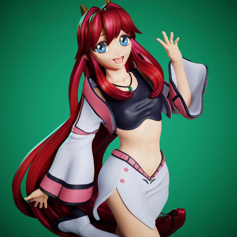 1/24 Character Dynamic Pose, Resin Model Figure Kit, Anime Theme, Unassembled and Unpainted