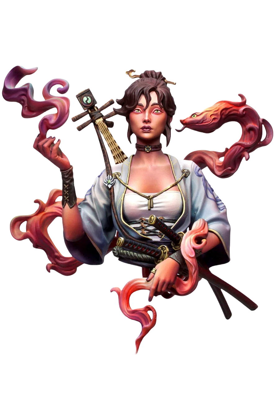97mm Tentacle, Resin Model Bust Kit, Fantasy Theme, Unassembled and Unpainted