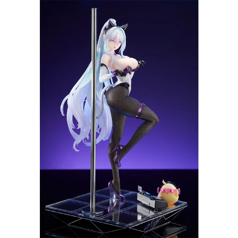 1/7 Qiershazhi Pole Performer Action, Resin Model Figure Kit, Anime Theme, Unassembled and Unpainted