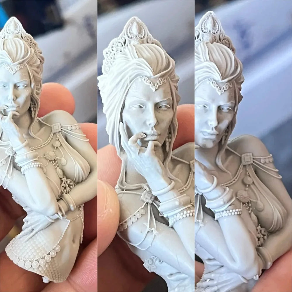 1/10 Goddesses, 3 Figures, Resin Model Bust Kit, Fantasy Theme, Unassembled and Unpainted