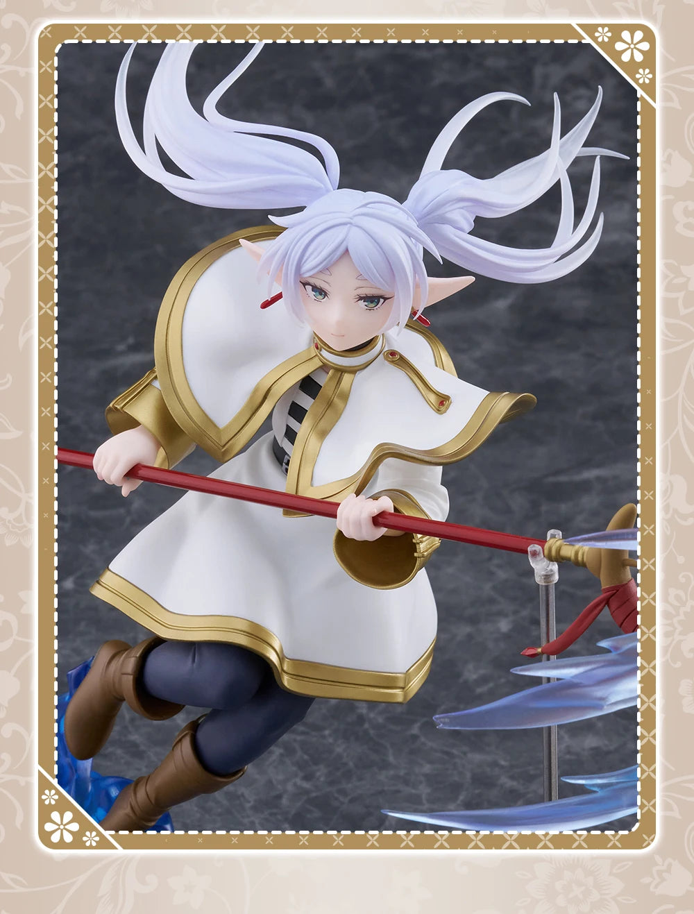 Frieren Mage, Resin Model Figure Kit, Anime Theme, Unassembled and Unpainted