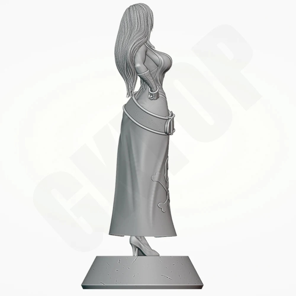 1/24 BJennet Pirate Witch, Resin Model Figure Kit, Fantasy Theme, Unassembled and Unpainted