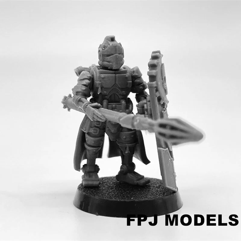 28mm Scavenger Legio, 14 Figures, Resin Model Figure Kit, Fantasy Theme, Unassembled and Unpainted