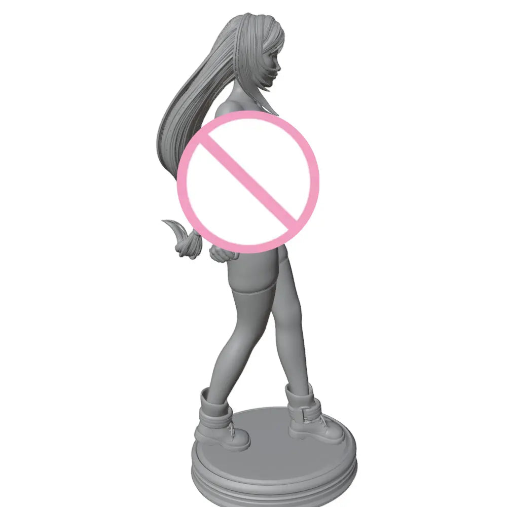 1/24 Female Figurine, Resin Model Figure Kit, Unassembled and Unpainted
