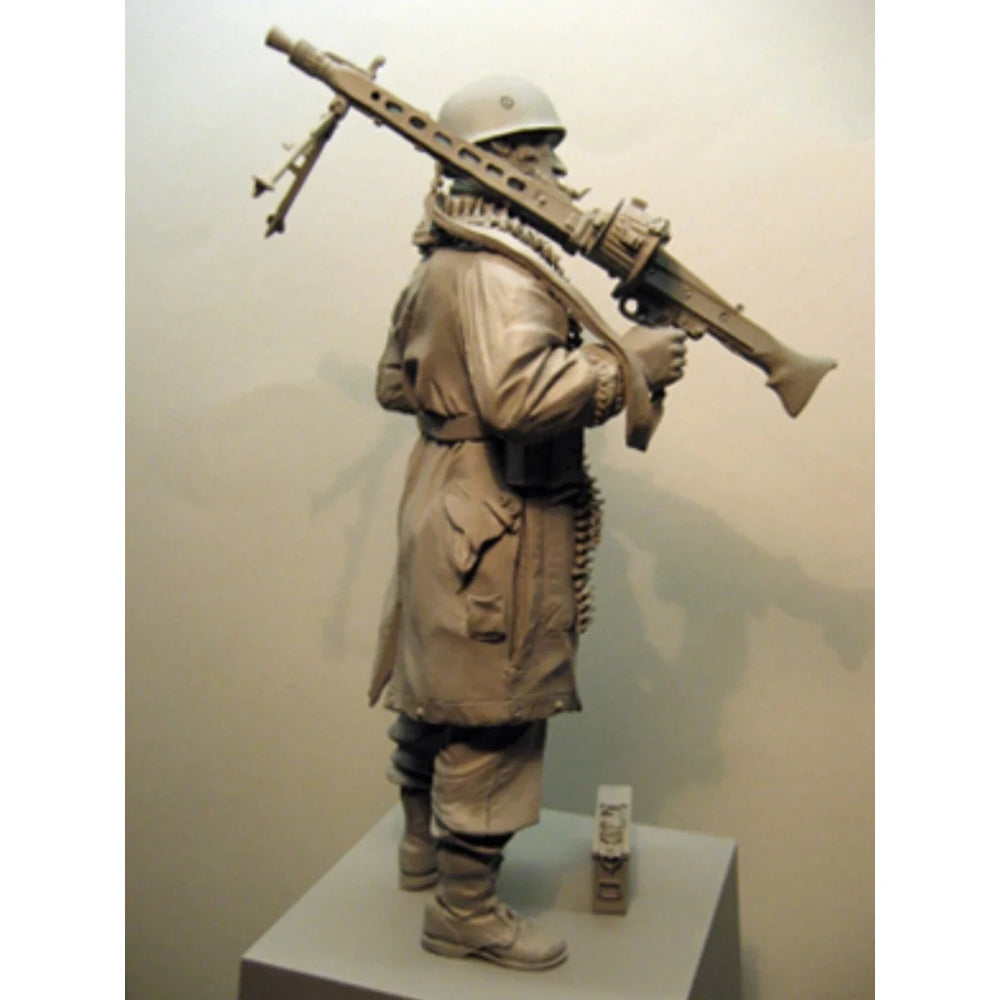 1/16 WWII Normandy Infantry Soldier, Resin Model Figure Kit, Unassembled and Unpainted